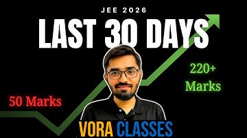 Stress?? Anxiety ?? Kaise hoga Last 30 Days for JEE Mains 2026