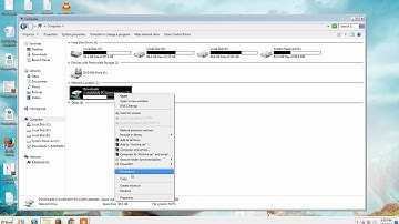 How to map a network drive in windows 7 and disconnect it.