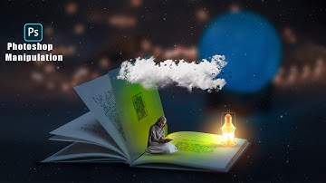 The Book Digital Art Photoshop Manipulation Tutorial 2023