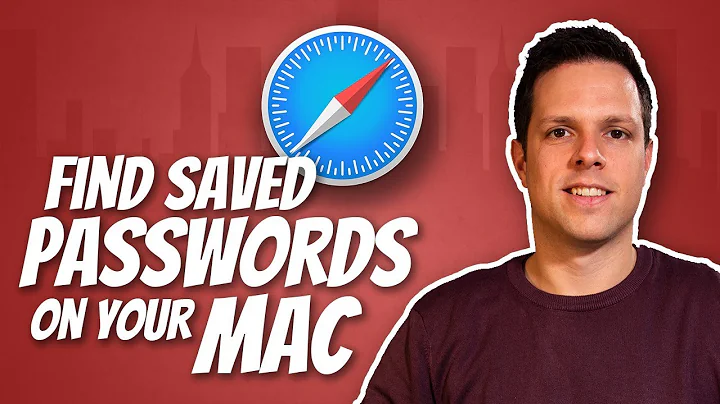Find Saved Passwords in Safari on a Mac