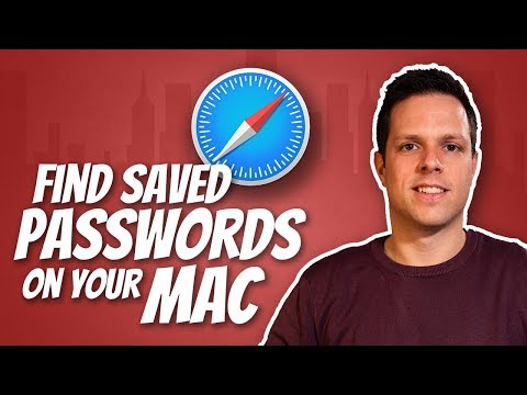 Find Saved Passwords in Safari on a Mac