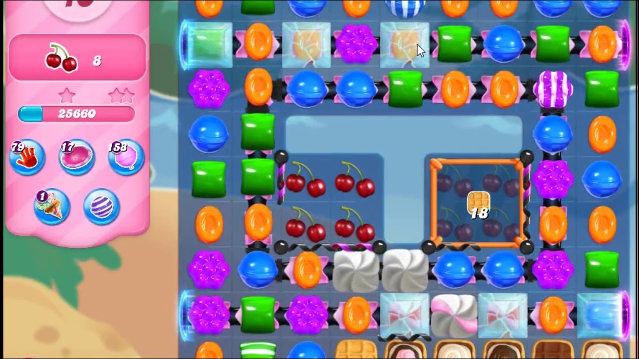 Candy Crush Saga Level 8090 - NO BOOSTERS | SKILLGAMING ✔️ - YouTube