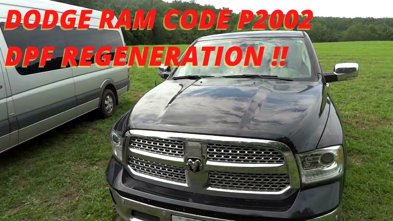 2018 Dodge Ram Code P2002, DPF Regeneration/ Sometimes all you need is