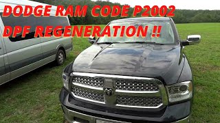 2018 Dodge Ram Code P2002, DPF Regeneration/ Sometimes all you need is a Capable Scan tool