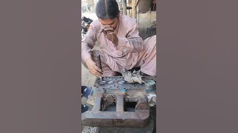 Manual or Mechanical Valve Lapping #shorts #automobile #engine #mechanical #fyp #viralshorts #short