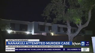 Attempted murder case opened in Nanakuli shooting by KHON2 News 1,783 views 12 hours ago 21 seconds