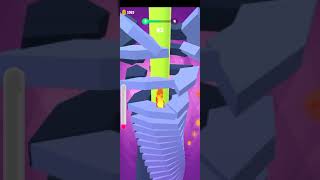 Watch "Drop Stack Ball - Fall Helix Blast Crash 3D- Walkthrough Gameplay Part 1 (ios&Android)" on screenshot 4