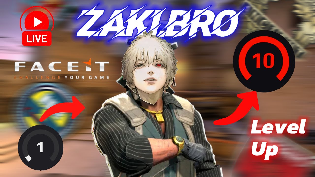 ⚡️Faceit levelimizni ko'taramiz | CS2 Faceit Runk Push | cs2 Live ...