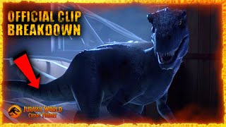 NEW EXTENDED CLIP BREAKDOWN! - Atrociraptor Attack | Jurassic World: Chaos Theory