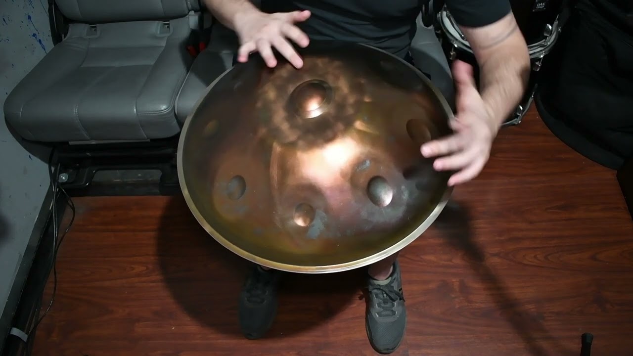Hamsa Handpans - C# Kaffa 9 *stainless* apprentice model