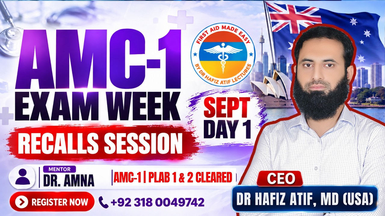 📢 AMC-1 Exam Week — SEPTEMBER 2026 | Day 1 Recalls | FAME PLATFORM