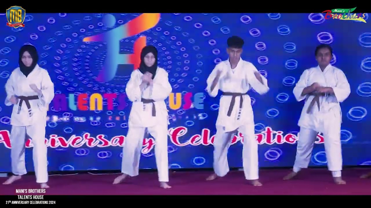 MB21AC # 02, KARATE Presentation @ Mani's BROTHERS 21st Ann. Celebrations (2024)! TALENTS HOUSE
