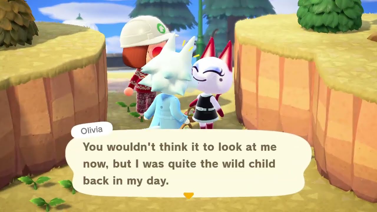 Whitney and Olivia were quite the rebels | ACNH