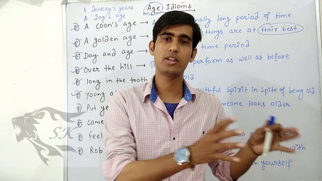 Age Idioms Idioms About Age English Idioms By Theme Age English Idioms About Age 