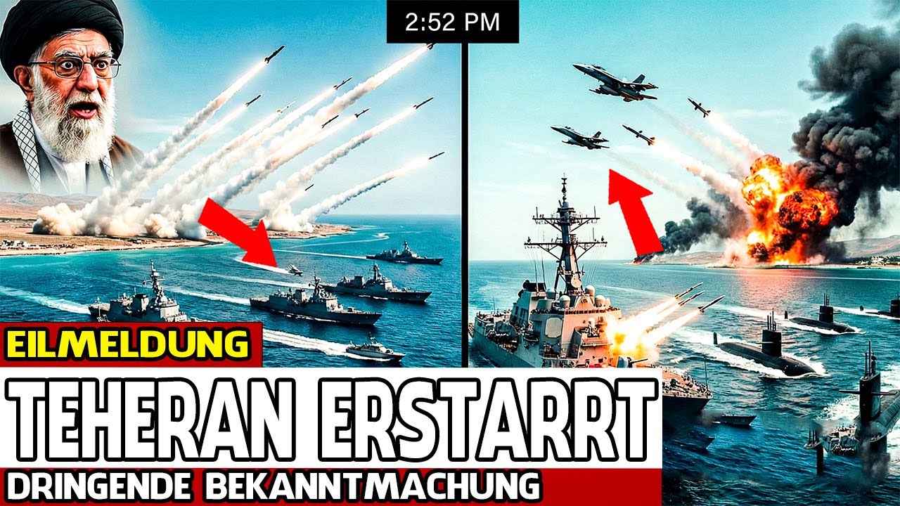 47 MINUTEN INFERNO: Irans fataler Fehler in der Straße von Hormus!