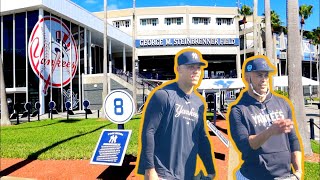 First Day w/ New York YANKEES Full Spring Training Workout 2023