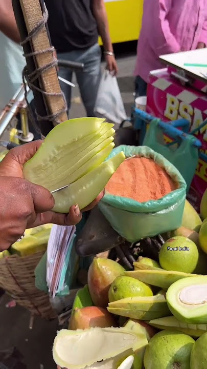 Raw Mango Cutting Skills of Bangalore | Bangalore Street Food #foodindia #bangalore
