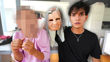 We UNMASKED the Creepy Grandma!