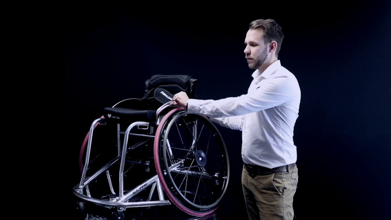 RGK Elite X Basketball Wheelchair Introduction with Mike Sheen - YouTube
