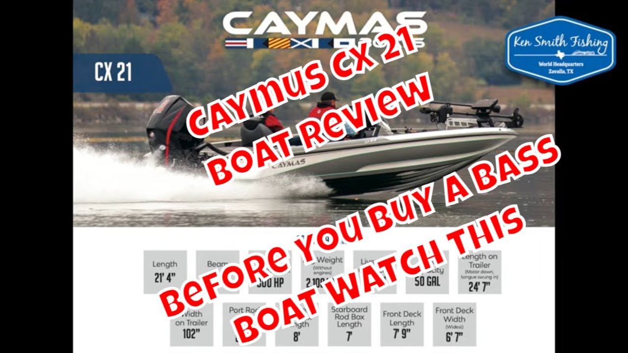 Обзор Caymus CX21, часть 1 — Прежде чем купить лодку для ловли окуня, посмотрите это видео.