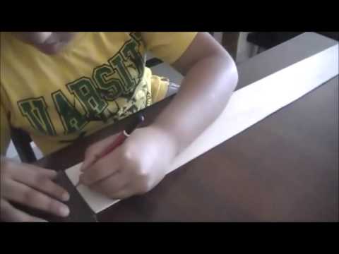 Simple Balsa Wood Glider - YouTube