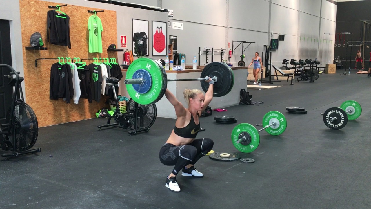 Snatch: 69 x 1 rep by Isa Kaipainen