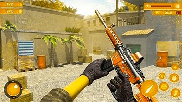 FPS Shooter : Counter Terrorist Shooting Games - Fps Shooting Games Android - Android GamePlay #6