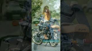 Girl Photo Poses With Bike Bike Photoshoot Idea