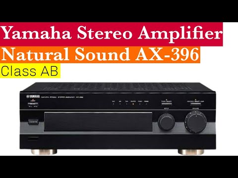 Yamaha AX 396 Stereo Amplifier || 2 channel amp for home
