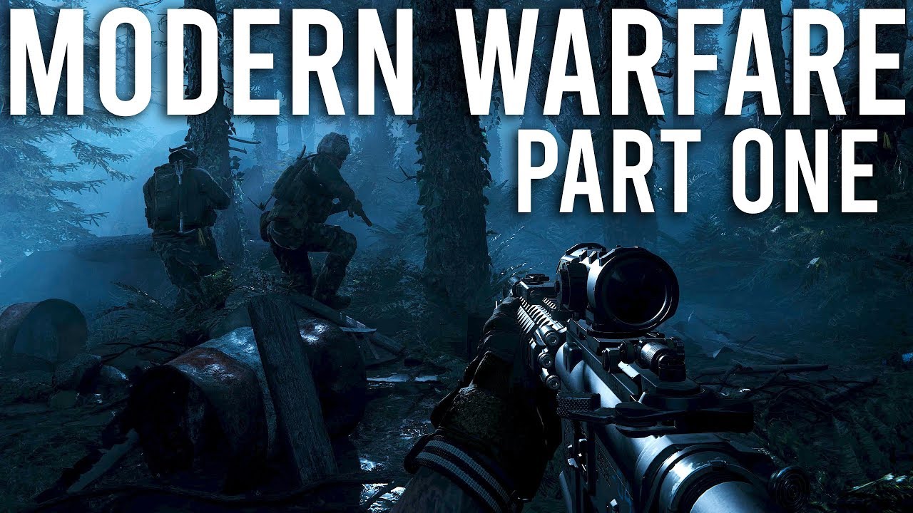 ⁣Modern Warfare Walkthrough Part 1 - The Graphics are Ridiculous!