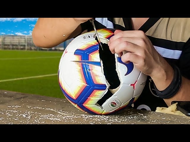 Cosa c'è all'interno del pallone della Serie A? - YouTube
