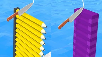 Flappy Slice! Very Satisfying And Relaxing ASMR Slicing Game