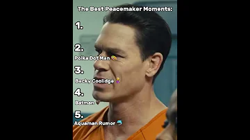 BEST PEACE MAKER MOMENTS Dc Peacemaker Johncena 