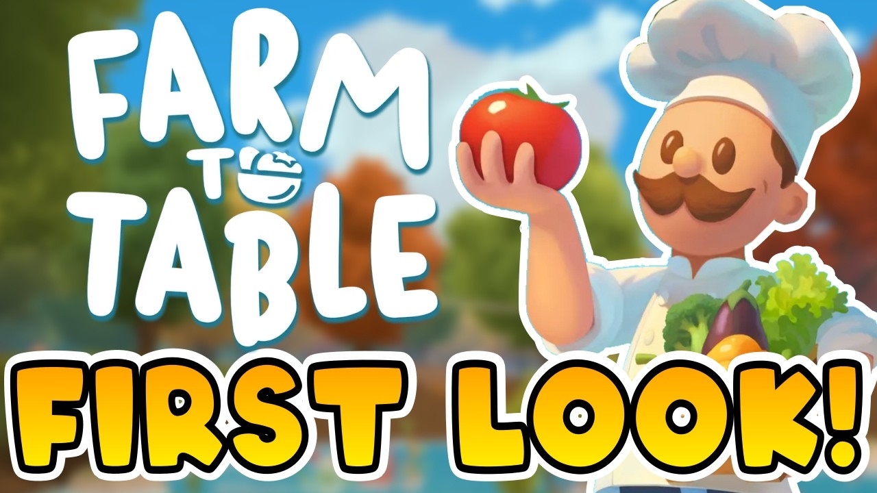 Farming & Running a Restaurant in Farm To Table! Early first look!