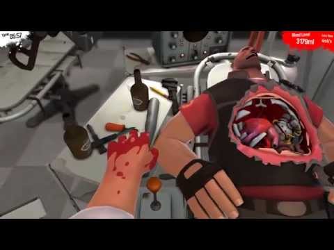 Прохождение Surgeon Simulator 2013 - Meet the Medic #2