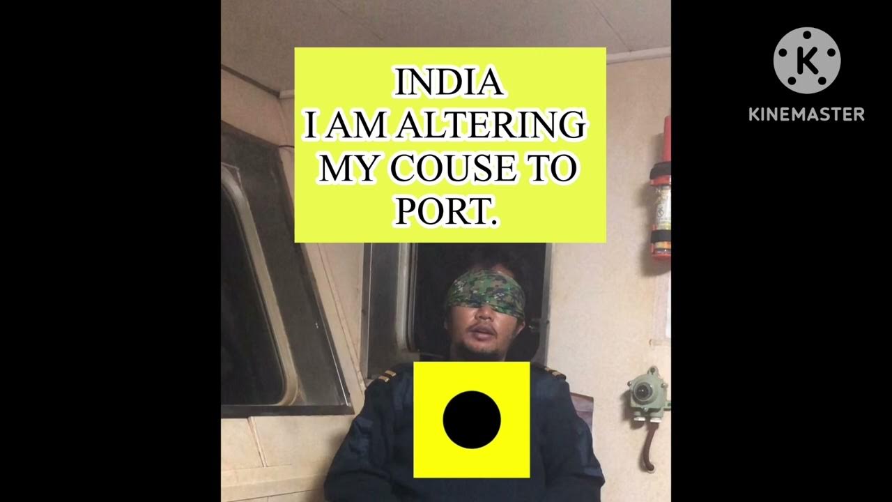 RECITING THE INTERNATIONAL CODE OF SIGNALS (FROM ALPHA TO ZULU) BY TEVE