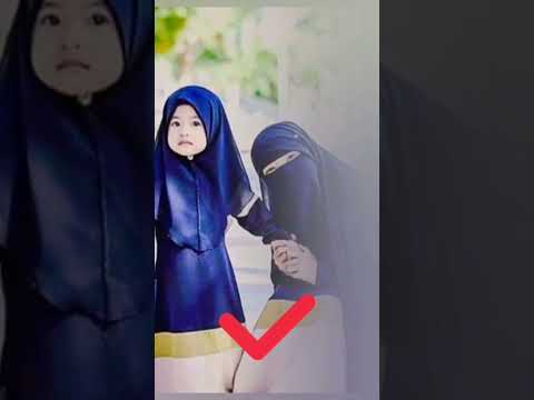 Muslim mother daughter hijab #youtube #shorts #youtubeshorts