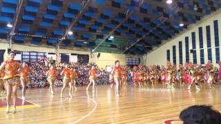 Mariners band and majorette in #Tanauan City