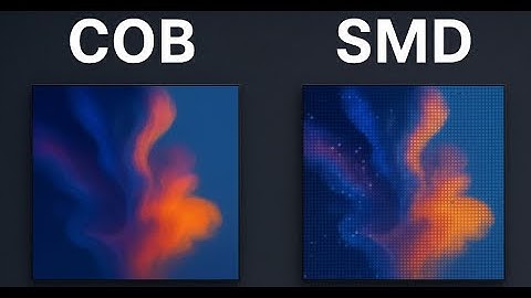 COB vs SMD led display