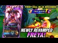 UNLIMITED SKILL?! Trying The NEWLY REVAMPED FREYA! It’s ABSOLUTELY DEADLY!! | Mobile Legends