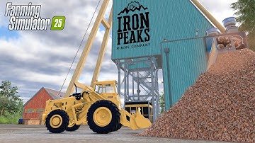 Farming Simulator 25 🚧 New Silverrun Forest Map 🚧 Episode 1 - Iron Ore & Metal Production