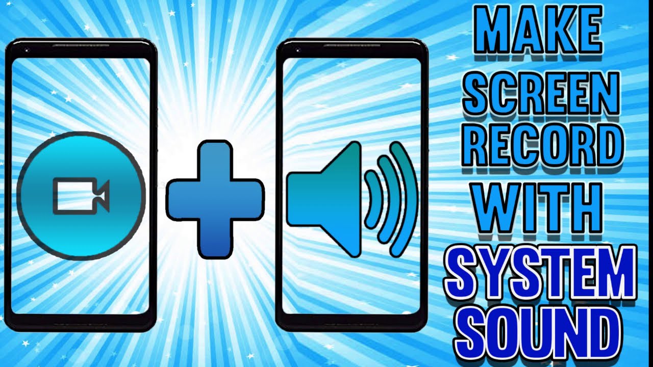 How Can You Screen Record With System Sound On System Default Screen Record APP YouTube