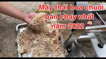Máy bào thái sợi nộm hoa chuối, bắp chuối, bi chuối mini bán chạy nhất 2022