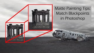 Matte Painting Tips: How to match blacks in Photoshop