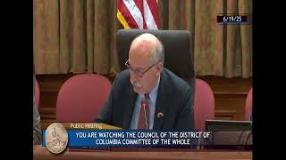 Testimony to DC Council in Support of RFK Stadium Funding Bill