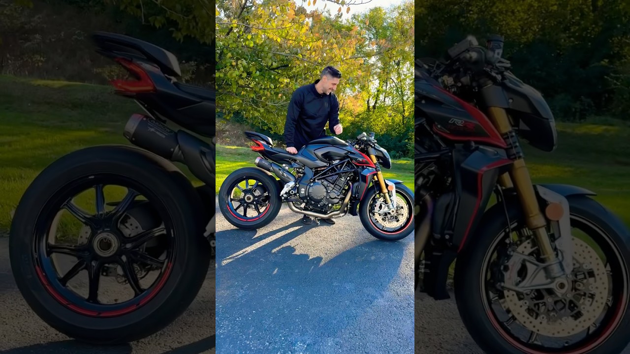 MV Agusta Brutale 1000RR with $7,500 Arrow Limited Titanium Exhaust Sounds Unreal! 🔥