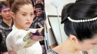 Devon Aoki As Japanese Ninja Princess Kasumi Hair Tutorial
