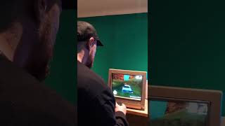 Going back to the cozy gaming days 😉 GTA San Andreas on the CRT Television 📺 🤘