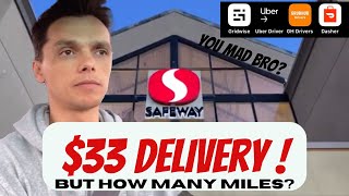 Big tips with Uber eats doing Safeway delivery !￼ GrubHub comes through !￼
