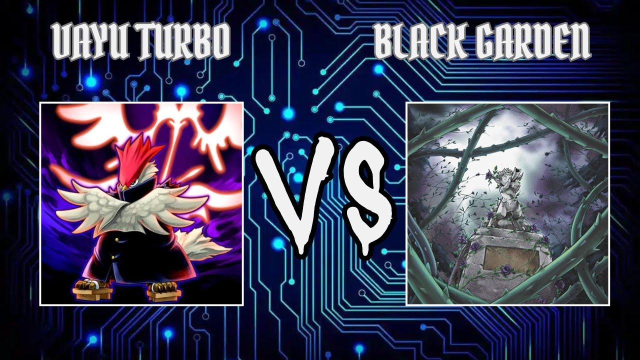 DB Tamer(Vayu Turbo) vs Jayhawn(Black Garden) | Yugioh Edison Format | Dueling Book
